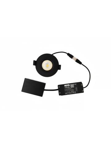 LightSolutions Hilux DS8 Black – Spot LED Incastrat, Design Minimalist de Contrast, Performanță Ridicată și Finisaj Negru Mat - Img 2