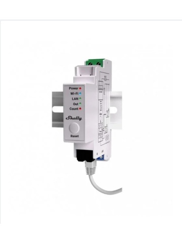 Resigilat Contor inteligent Shelly Pro EM, 2x clamps 50A