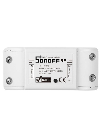 Resigilat Sonoff RFR2 – Releu Inteligent Monofazat, Wi-Fi 2.4 GHz & Radiofrecvență 433 MHz, Sarcină Maxima 10A (2200W), Control Local și Cloud eWeLink - Img 4