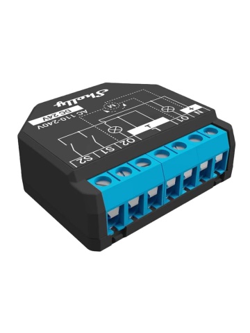 Shelly Plus 2PM - 2-channel smart relay with energy meter, WiFi, app control, compatible with Amazon Alexa, Google Assistant and Home Assistant - Img 4