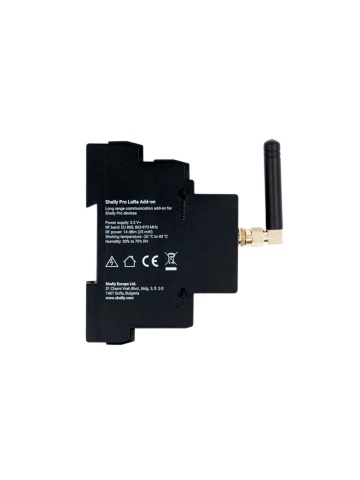 Shelly Pro LoRa Add-on – Modul de Extensie pentru Comunicații la Distanță Mare (LoRa), Compatibil cu Seria Shelly Pro - Img 2