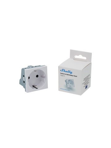 Shelly Socket for Wall Display Stand White – Soclu pentru Montaj pe Stand al Shelly Wall Display, Alb - Img 10