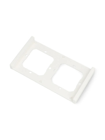 Sonoff M5-80 Doppelmontagerahmen für Wandschalterinstallation - weiß