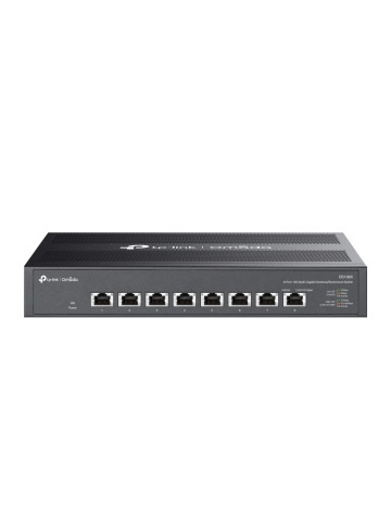 TP-Link Omada DS108X – Switch Unmanaged cu 8 Porturi 10G RJ45, Carcasă Metalică, Full 10-Gigabit
