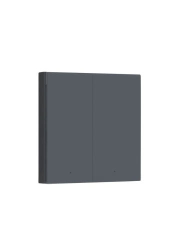 Aqara H1 smart switch, NUL erforderlich, 2 Kanäle, Zigbee, Grau (WS-EUK04-G) - Img 3
