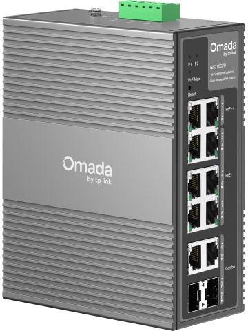 IES210GPP-Omada 10-Port Gigabit Industrial Easy Managed Switch with 6-Port PoE+ and 2-Port PoE++ - Img 4