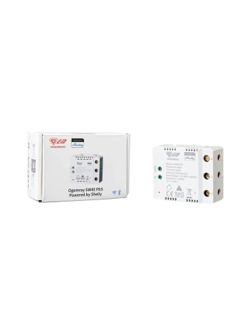 Ogemray Smart Relay 25A - Intelligente Steuerung für große Verbraucher mit allen Shelly-Funktionen - Img 2