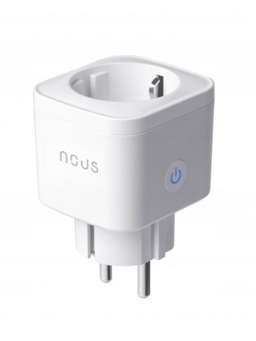Priza inteligenta Nous A7, Wi-Fi, 16 A/3680W, protectie supratensiune, control vocal, compatibil Google Assistant, amazon alexa