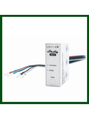 Resigilat Contor de energie inteligent Shelly 3EM-63W Gen3