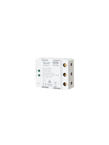Resigilat Ogemray Smart Relay 25A – Control inteligent pentru consumatori mari, cu funcții complete Shelly
