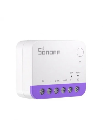 Resigilat Releu smart WiFi pentru rulouri automatizate Sonoff MINI-RBS, 240W, 2.4 GHz, control aplicatie, compatibil Matter - Img 4
