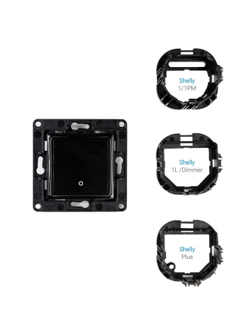 Resigilat Shelly Wall Switch 1 - negru - Img 2