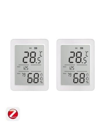 Resigilat Sonoff SNZB-02DR2, AirGuard TH – Senzor de Temperatură și Umiditate Zigbee 3.0 cu Afișaj LCD și Monitorizare de la Distanță - Img 2