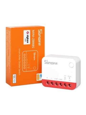 Resigilat SONOFF Zigbee Smart Roller Shutter Switch MINI-ZBRBS – Control complet pentru jaluzele, draperii si rulouri - Img 4