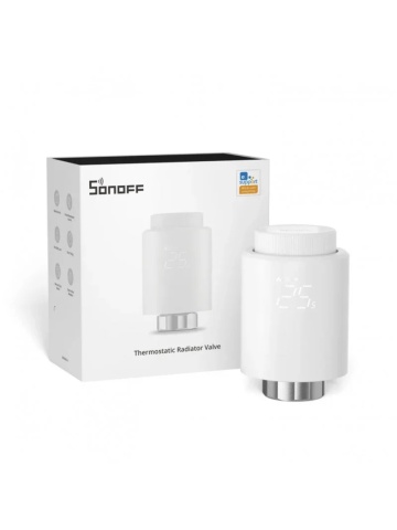 Resigilat Valva termostatica pentru calorifer Sonoff TRVZB, Zigbee 3.0