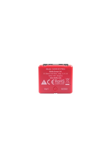 Shelly 1PM Mini GEN4 smart relay, 1 channel, 8A, multiprotocol (WiFi, bluetooth, matter, zigbee), Home Assistant compatible - Img 7