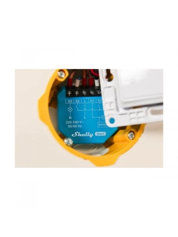 Shelly 2L Smart Relay Shelly 2L, 2 channels, no NUL required, Home Assistant integration, Matter - Img 5
