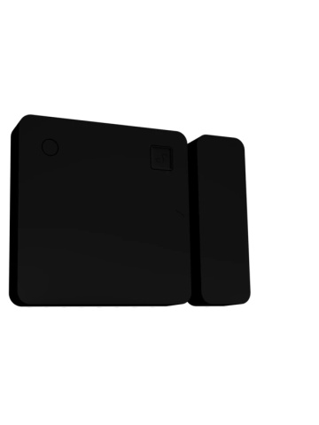 Shelly BLU BLU Door/Window ZB Black - Intelligenter Zigbee-Sensor für Türen und Fenster, Öffnungs- und Kipp-Erkennung