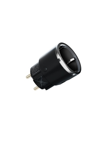 Shelly Wave Plug S Black LR - Intelligent Z-Wave Long Range Z-Wave Plug with consumption measurement