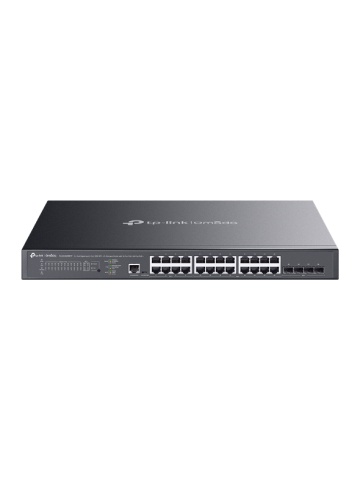 Switch TP-Link Omada SG3428XMPP, 24 puertos Gigabit (16 PoE+ + 8 PoE++), 4 ranuras 10G SFP+, presupuesto PoE de 500W - Img 2