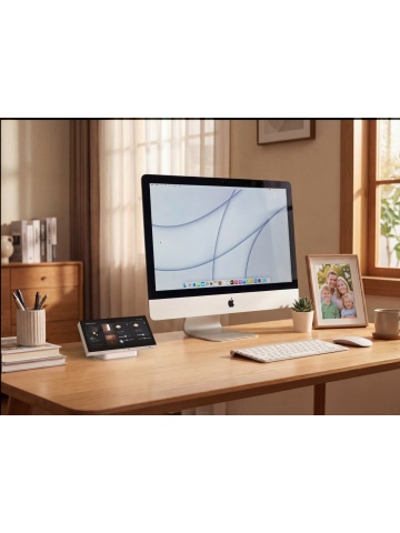 Настолен смарт дом панел Aqara Panel Hub S1 Plus EU (Desktop Version) – Цветен сензорен екран, вграден Zigbee 3.0 хъб, нативна поддръжка на Matter, високоговорител и микрофон - Img 10