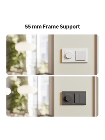 Aqara Shutter Switch H2 EU Kit - Smart Shutter Switch für Jalousien / Rollläden (Zigbee & Thread) - Img 6