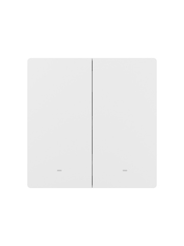 Întrerupător inteligent Sonoff ZBM5-2C-86W, 2 canale, 10A, Zigbee, Alb