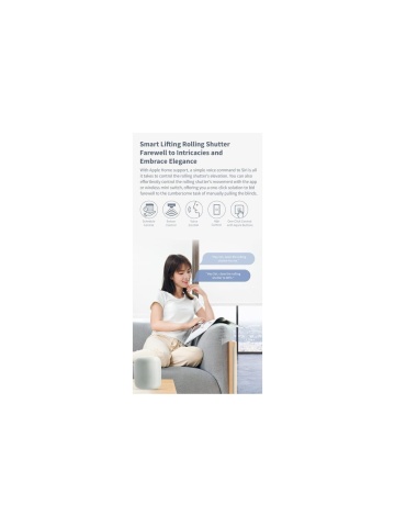 Kit de automatizare draperie Aqara Roller Shade Controller T1S , Apple HomeKit, Zigbee, Matter - Img 5