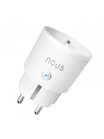 NOUS A8 WiFi smart socket, 10A, Sprachsteuerung, kompatibel mit Google Assistant, Amazon Alexa