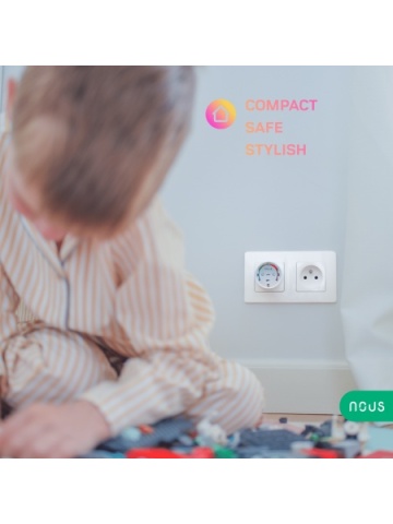 NOUS A8 WiFi smart socket, 10A, voice control, compatible with Google Assistant, Amazon Alexa - Img 8