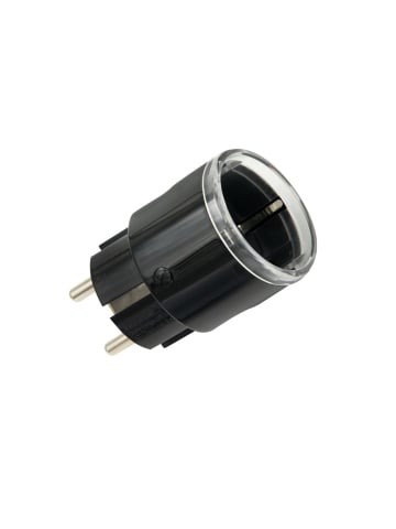 Open box (confezione aperta) Presa smart Shelly Plug S GEN3, WiFi, Matter, Bluetooth con monitoraggio dei consumi, Nera