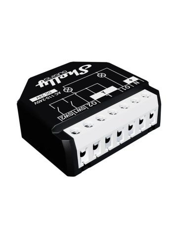 Resigilat Shelly QUIBINO Wave Shutter - Comutator pentru controlul jaluzelelor, obloanelor si a usilor automate, Z-Wave, 2 canale, 10A