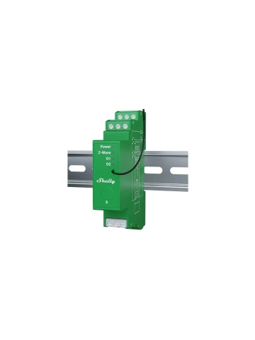 Resigilat Shelly Wave Pro Dimmer 2PM – modul de reglare a intensității luminii cu 2 ieșiri (Z-Wave)