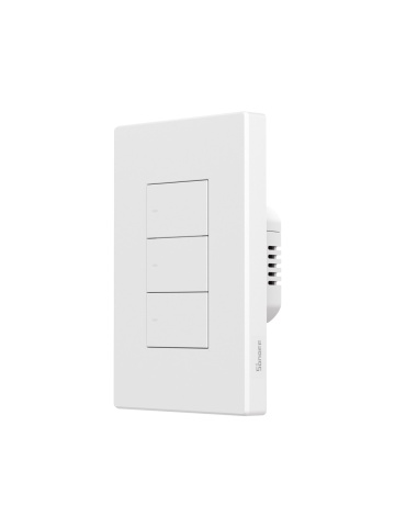 Resigilat Sonoff SwitchMan M5-3C-120W – Întrerupător Inteligent cu 3 Canale, Butoane Fizice și Control Wi-Fi