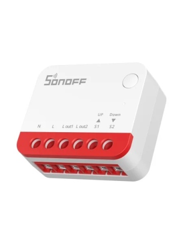 Resigilat SONOFF Zigbee Smart Roller Shutter Switch MINI-ZBRBS – Control complet pentru jaluzele, draperii si rulouri