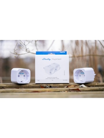 Shelly Plug M Gen3 (Pachet de 2 prize)– Priză Inteligentă Wi-Fi și Bluetooth, Monitorizare Energie, Procesor Shelly chip, Control Local și Automatizări, 16A - Img 5