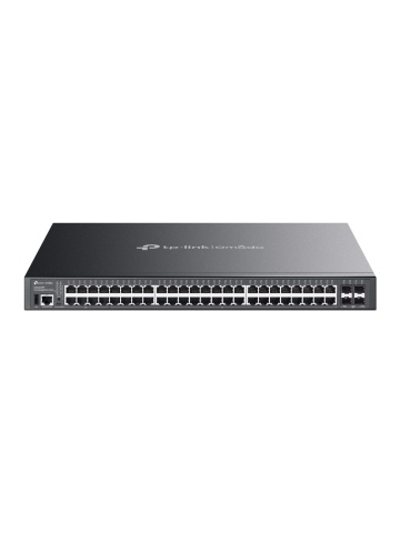 Switch TP-Link Omada SG5452XMPP, 48 porturi Gigabit (40 PoE+ + 8 PoE++), 4 sloturi 10G SFP+, buget PoE 770W