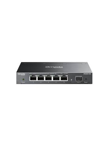 TP-Link Omada ES206X-M2 – Switch Smart Managed cu 5 Porturi 2.5G Multi-Gigabit și 1 Port 10G SFP+, Gestiune Centralizată Omada SDN