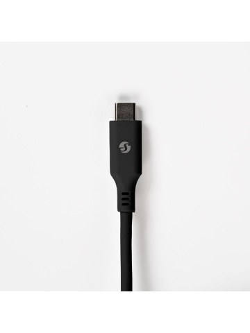 Cavo di alimentazione e ricarica Shelly da USB-C a USB-C 100W, 3 m, nero - chip E-Mark, Power Delivery 20 V / 5 A - Img 2