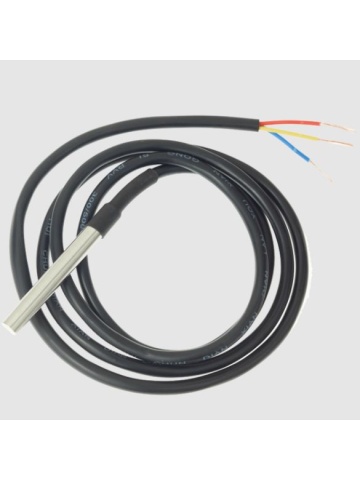 DS18B20 Temperature Probe – Precision Digital Sensor, 3.5 mm Jack Connector, 1-metre Cable