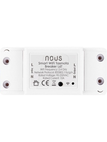 Releu inteligent Nous L6T, 1 canal, 10A, Tasmota - Img 2