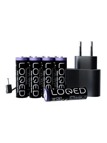 Resigilat LOQED Power Kit – Set Alimentare Constantă și Încărcare pentru Încuietoarea Inteligentă LOQED