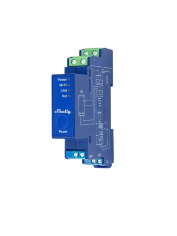 Resigilat Releu inteligent Shelly Pro Dimmer 0-10V PM, WiFi, Bluetooth
