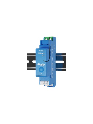 Resigilat Releu inteligent Shelly Qubino Wave Pro 1, 16A, 1 canal, Z-Wave