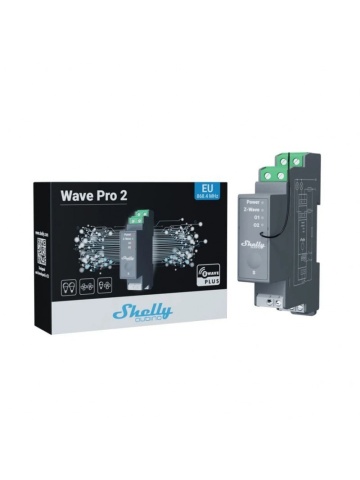 Resigilat Releu inteligent Shelly Qubino Wave Pro 2, 16A, 2 canale, Z-Wave - Img 2