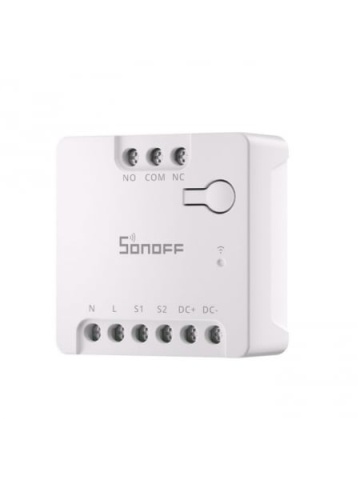 Resigilat Releu Smart Wifi Sonoff MINI-D, 2A, 1 canal , contact uscat AC-DC , Matter support