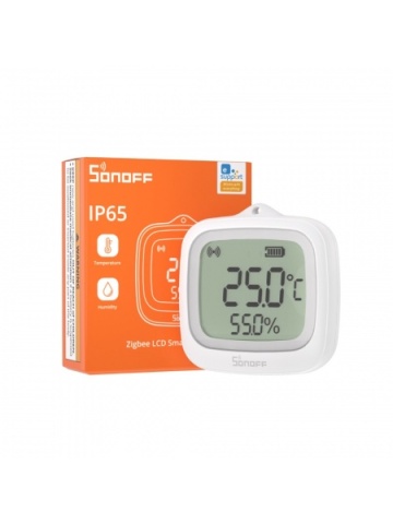 Resigilat Senzor de temperatura si umiditate Sonoff SNZB-02WD, Zigbee 3.0 - Img 2
