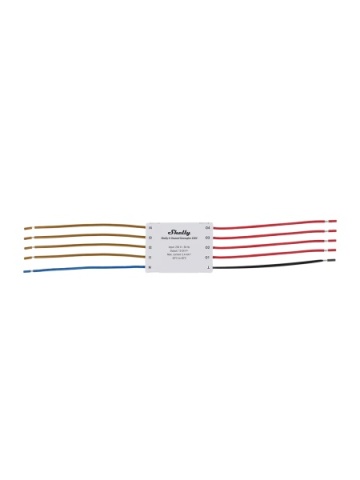 Resigilat Shelly 4-Channel Decoupler 230V – Convertor semnal AC–DC cu 4 canale pentru automatizari smart