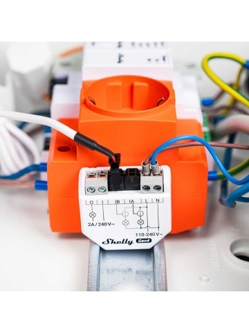 Resigilat Shelly EM Gen4 – Contor Inteligent de Energie Monofazat, Generația 4, 2 Canale cu Transformatoare de Curent (CT), Releu Integrat, Wi-Fi, Bluetooth și Zigbee 3.0, Pregătit pentru Matter - Img 4