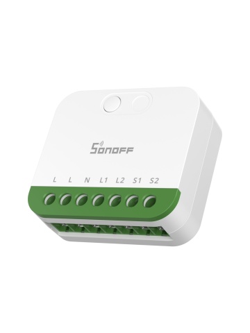 Resigilat Sonoff MINI-2GS – Releu Inteligent Mini Zigbee 3.0, 10A, Montaj în Doză și Control Dual